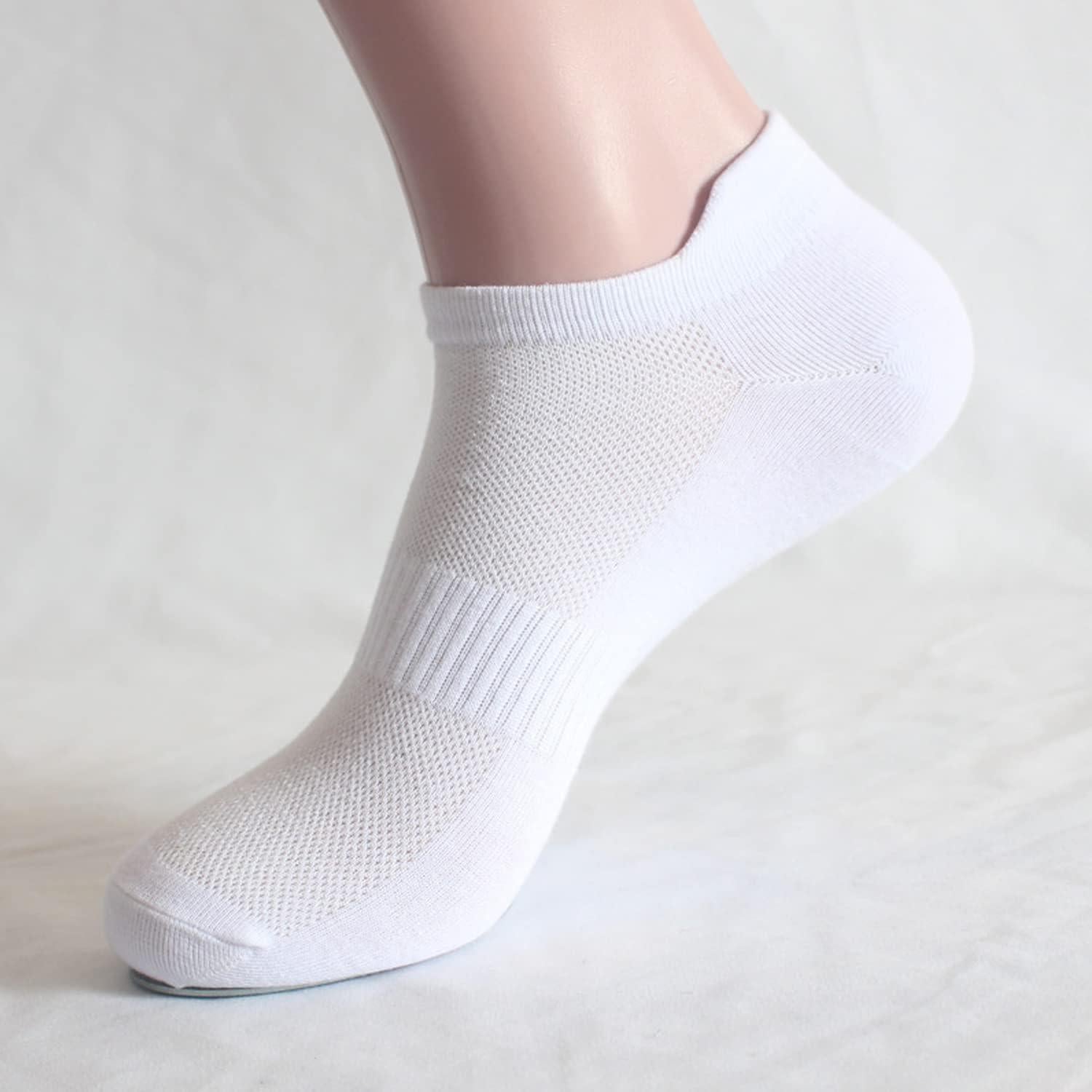 Calcetines de Running para Mujer Brookhaus - 6 Pares Blancos