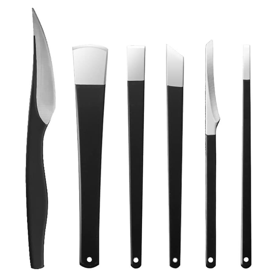 Kit de Cuchillos de Pedicura Profesional GSHLLO 6 Pcs
