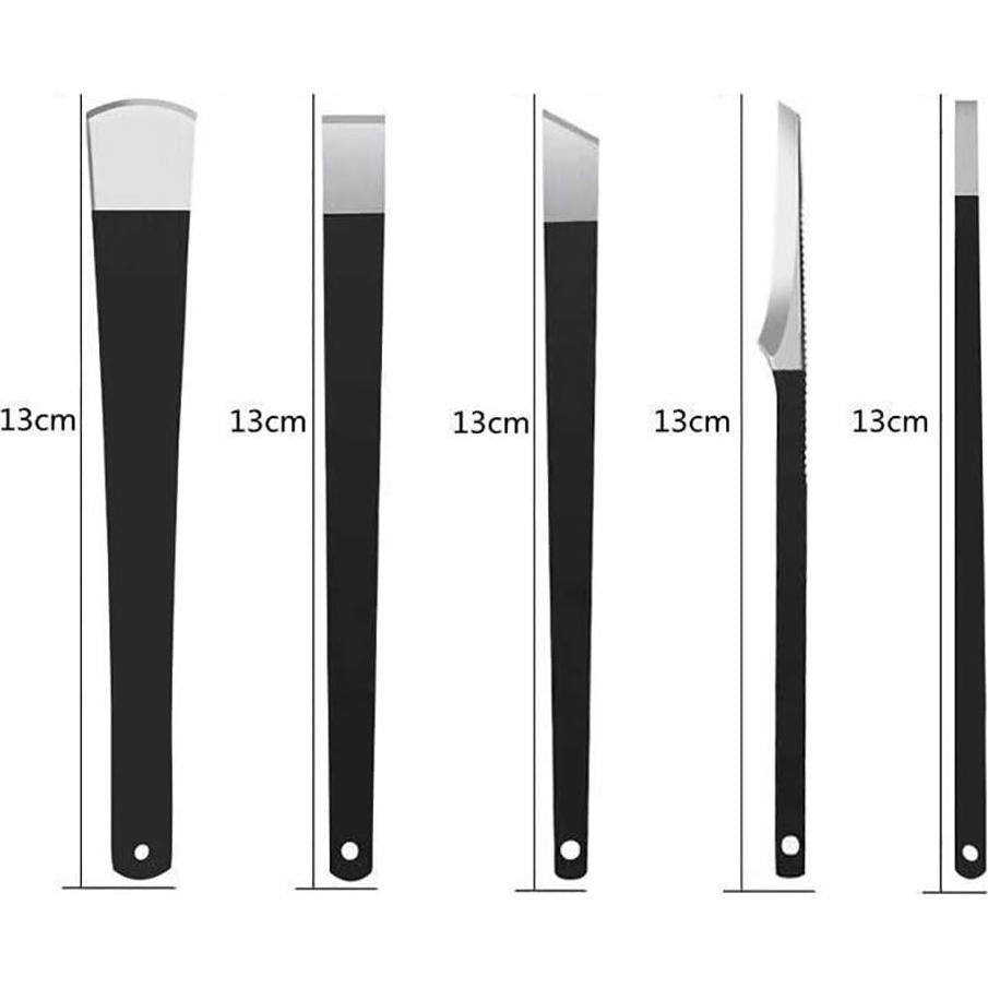 Kit de Cuchillos de Pedicura Profesional GSHLLO 6 Pcs
