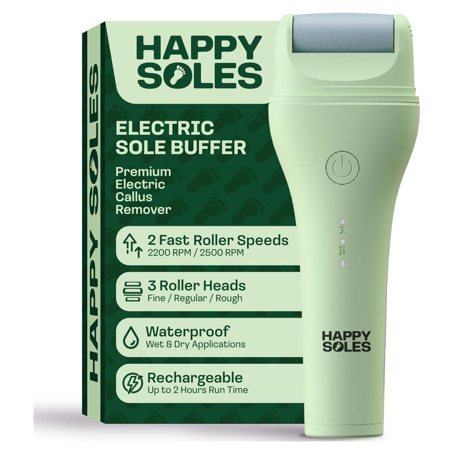 Removedor de Callos Eléctrico Happy Innovations - Lima Recargable