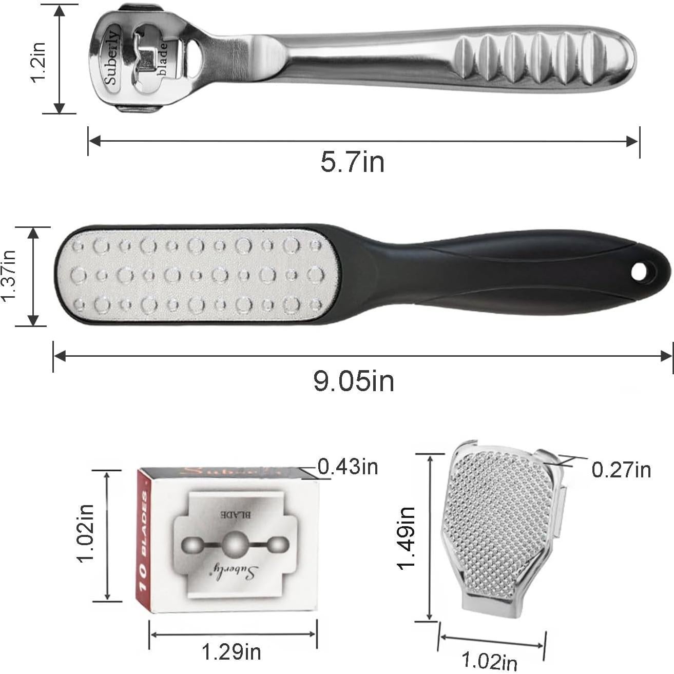 Set de Pedicura Naturahand 54 Piezas Rasurador de Callos