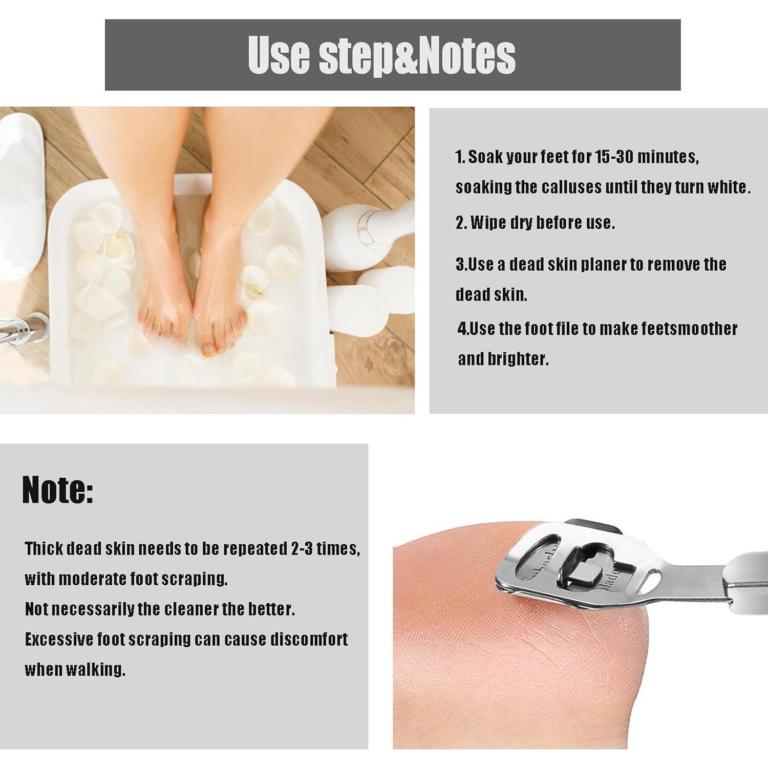 Set de Pedicura Naturahand 54 Piezas Rasurador de Callos