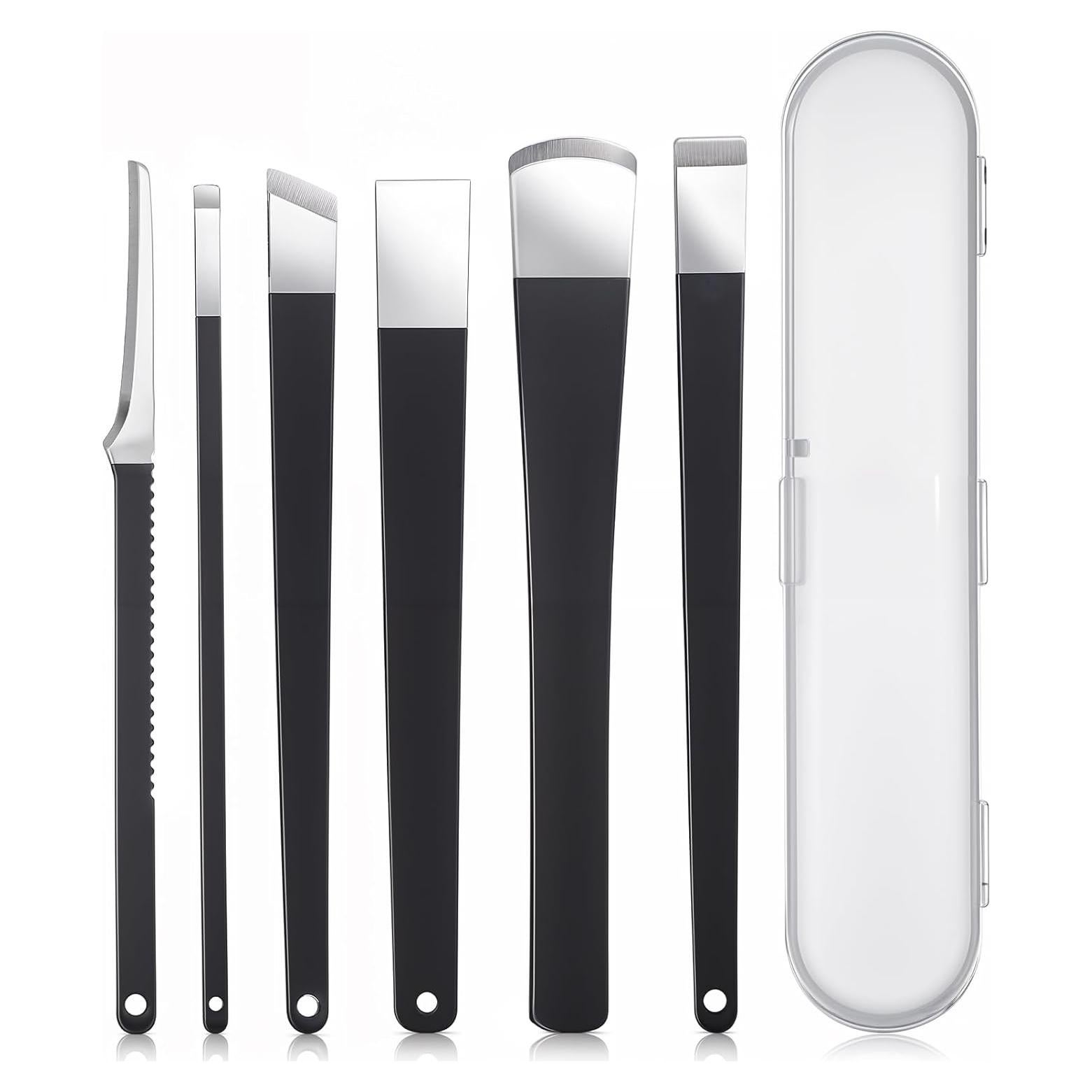 Kit de Remoción de Uñas Encarnadas MBAIYO 6 Piezas Acero Inoxidable