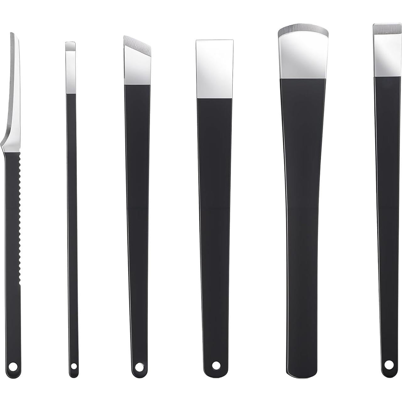 Kit de Remoción de Uñas Encarnadas MBAIYO 6 Piezas Acero Inoxidable