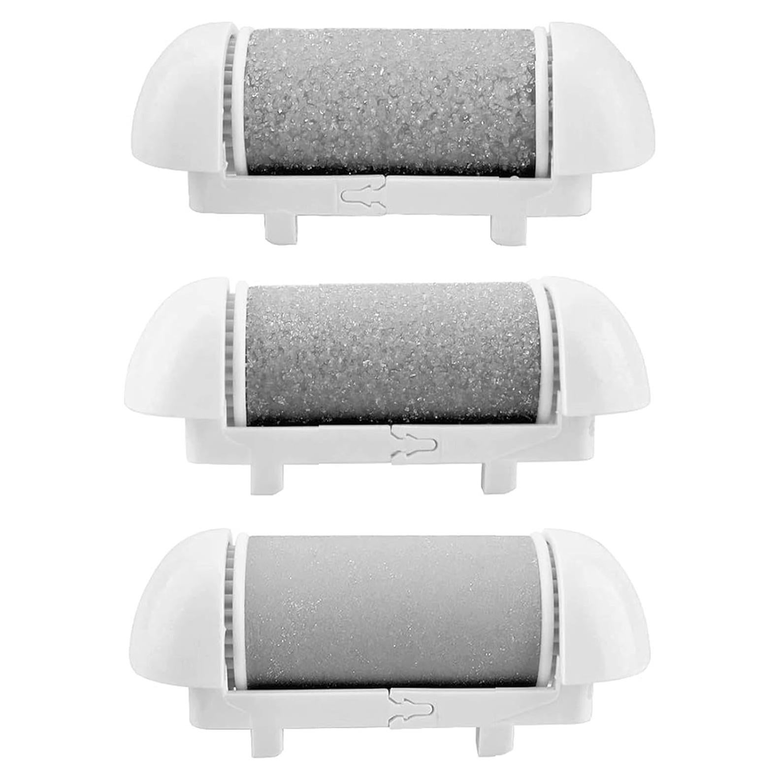 3 Cabezas de Rodillo de Reemplazo Crevauh para Pedicura