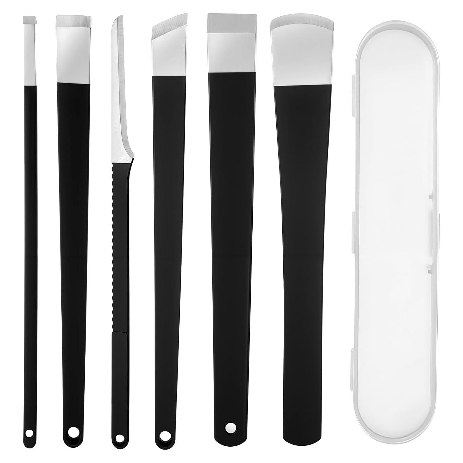 Kit de Pedicura Profesional Gtziqa 6 Piezas Acero Inoxidable