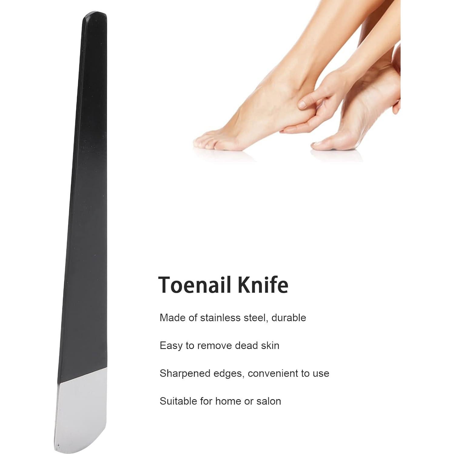 Cuchillo de Pedicura Yosoo de Acero Inoxidable 15.9cm