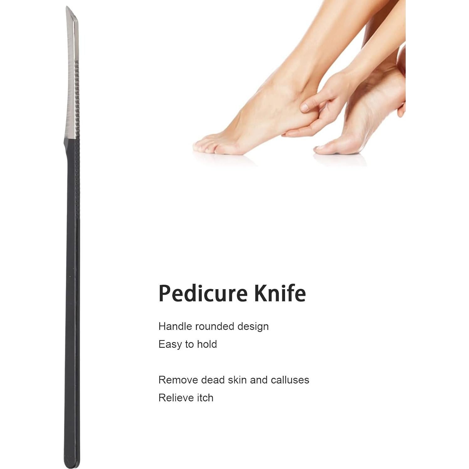 Raspador de Piel Muerta Yosoo para Pedicura, Acero Inoxidable