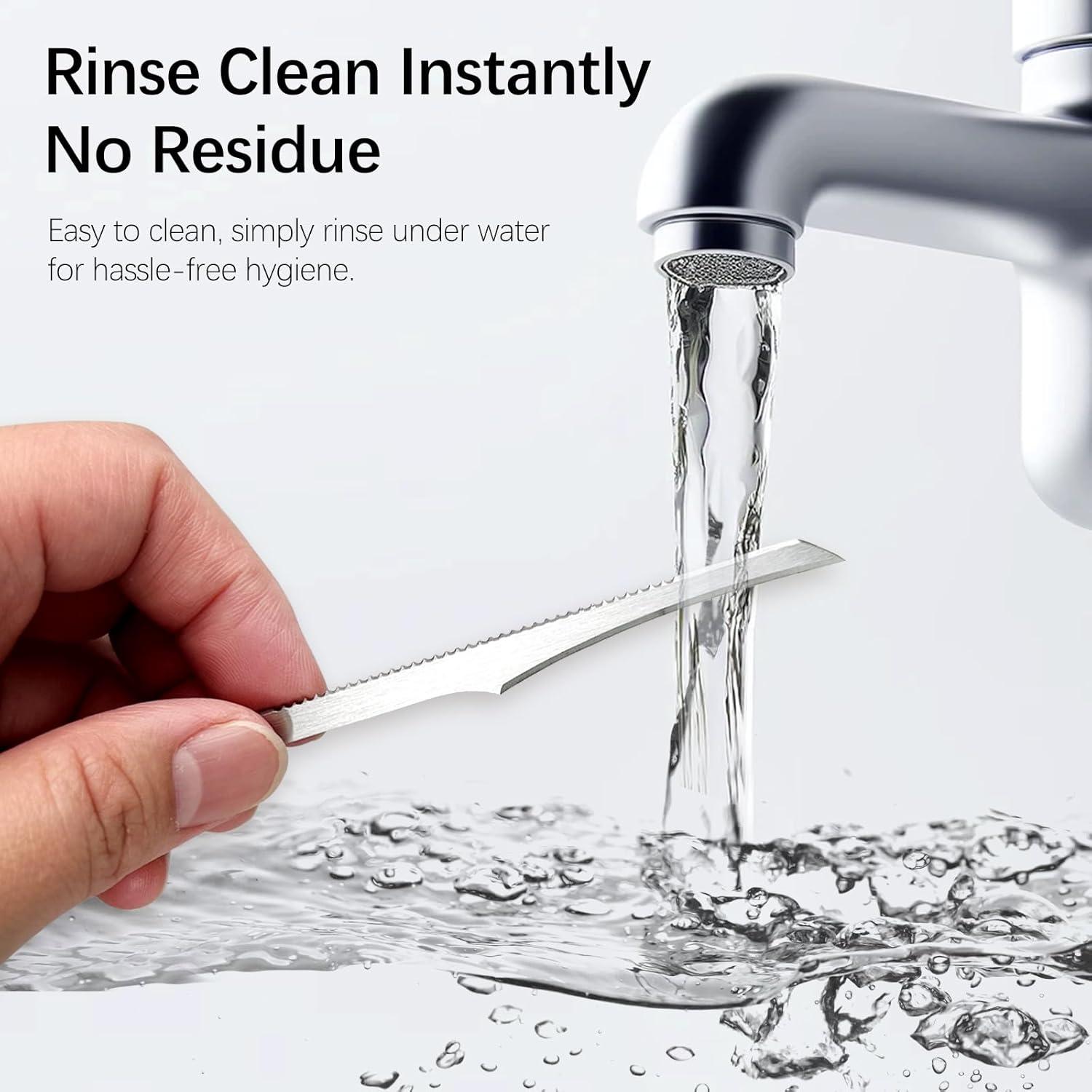 Juego de Herramientas de Pedicura Jaasuee 6 Piezas Acero Inoxidable