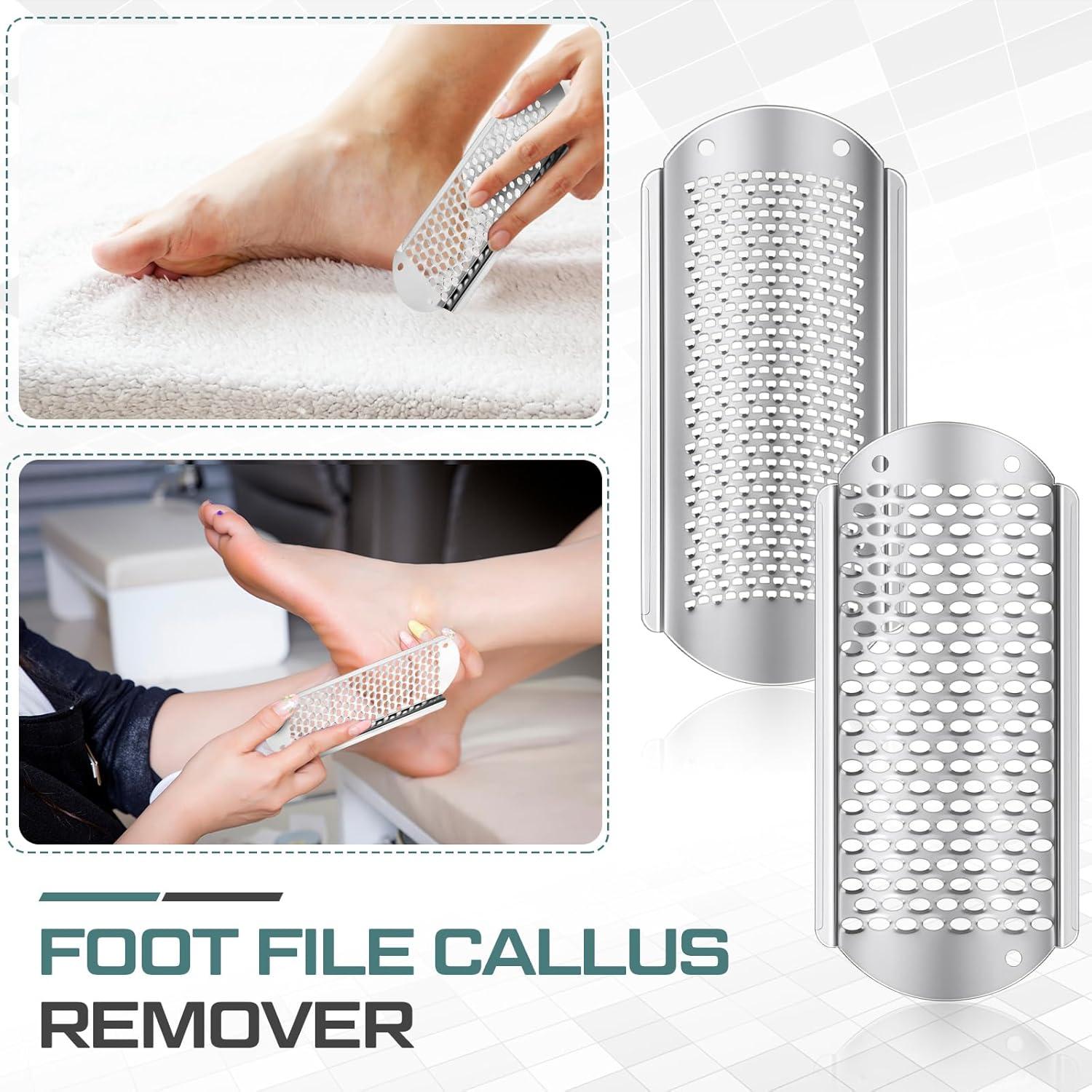 Lima para Pies Moxweyeni 8 Pcs Acero Inoxidable Removedor Callos