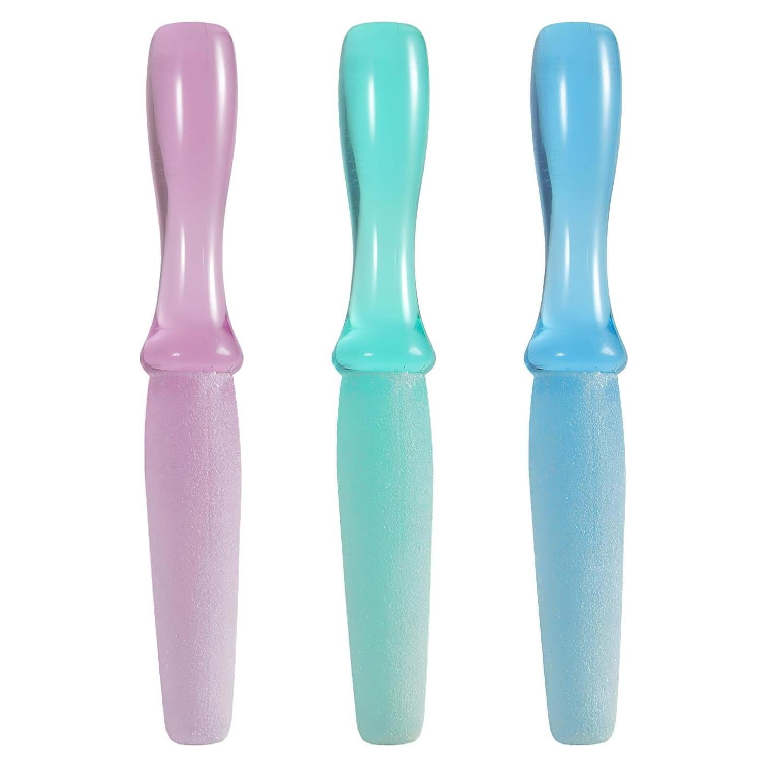 Raspador de pies Healifty 3 piezas Exfoliantes Ergonómicos