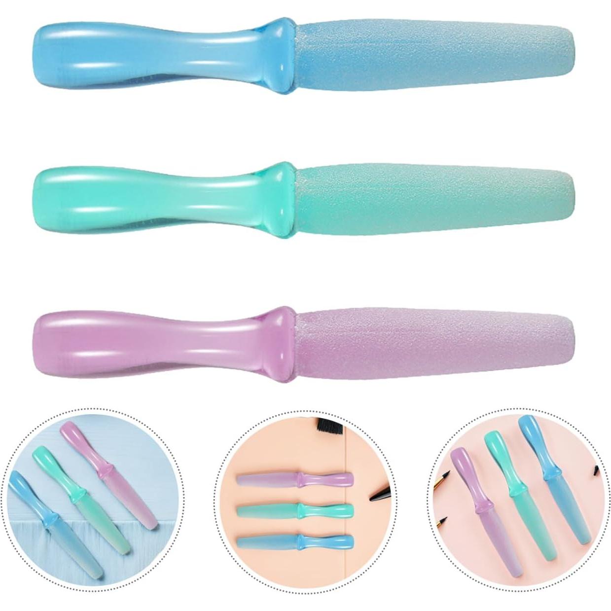 Raspador de pies Healifty 3 piezas Exfoliantes Ergonómicos