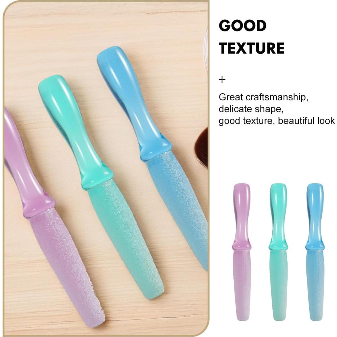 Raspador de pies Healifty 3 piezas Exfoliantes Ergonómicos