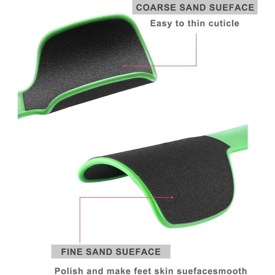 Lima de Pies Bettli Doble Cara Curvada - Paquete de 2