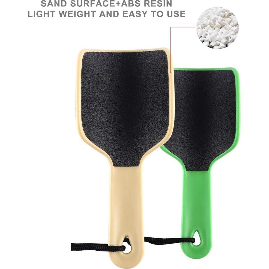 Lima de Pies Bettli Doble Cara Curvada - Paquete de 2