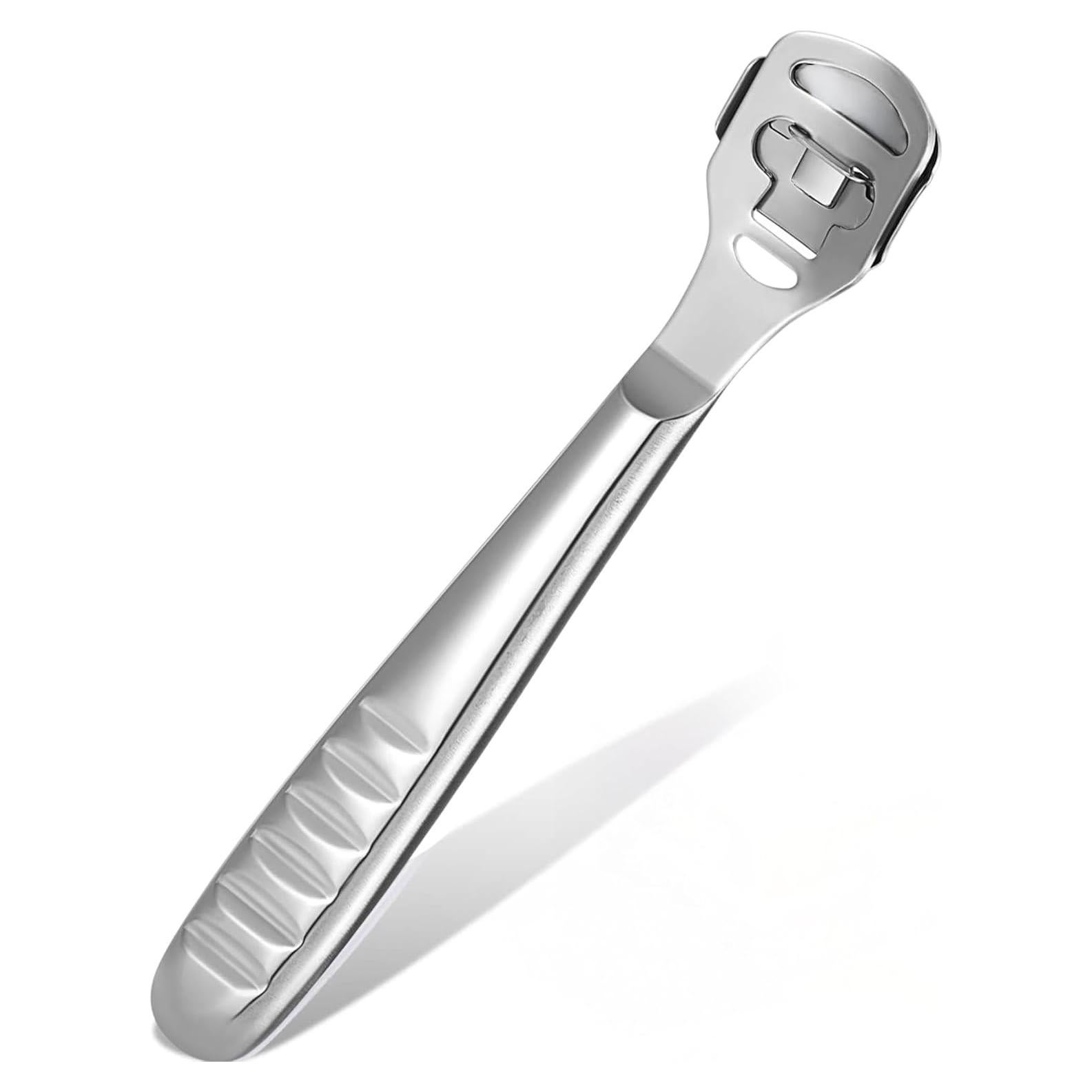 Raspador de Pies YNR de Acero Inoxidable para Callos y Durezas