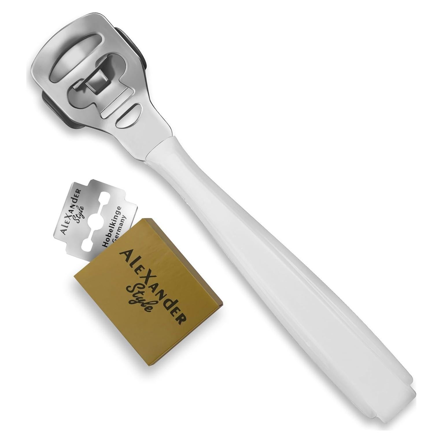 Rasuradora de Callos DEXSUR con 10 Cuchillas Reemplazables