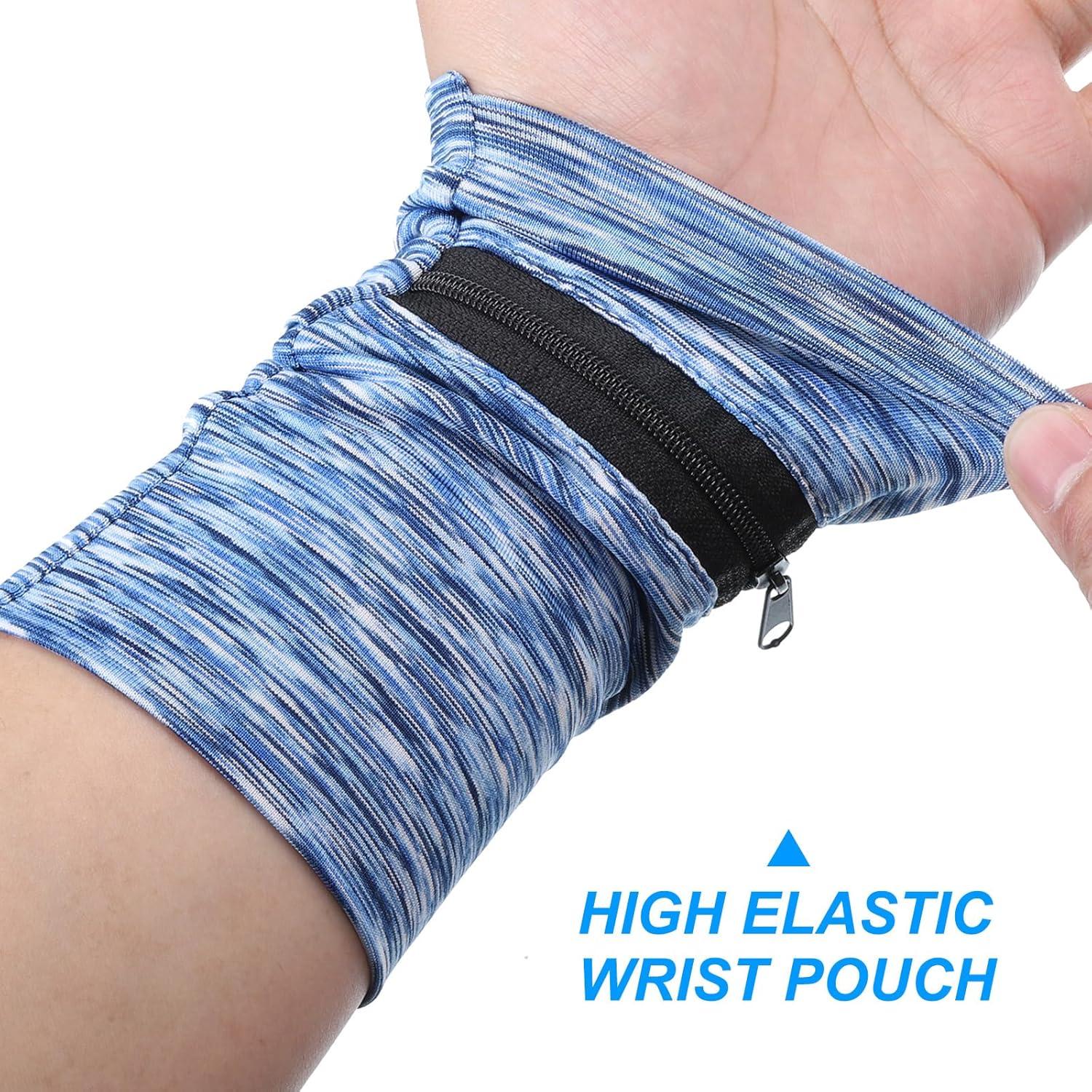 Cartera de Muñeca PATIKIL con Cremallera para Deportes