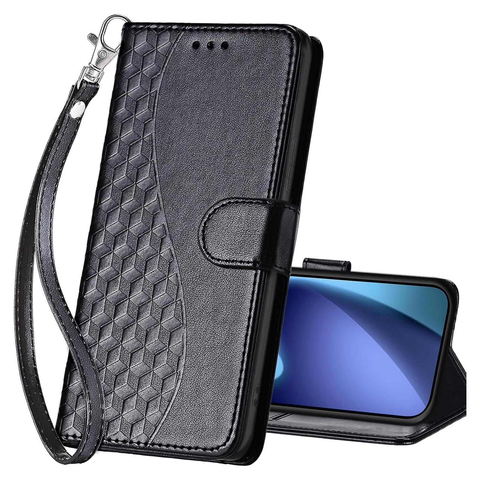 Funda de billetera SASYMALY para iPhone 17 Pro 6.3" con soporte