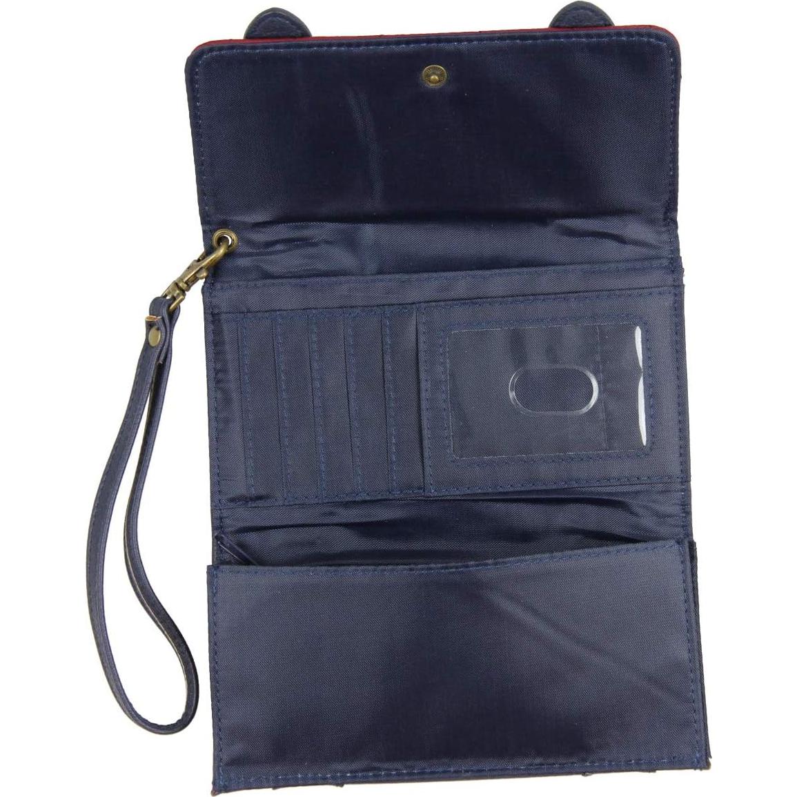 Billetera Clutch Wonder Woman Bioworld con Solapa Frontal