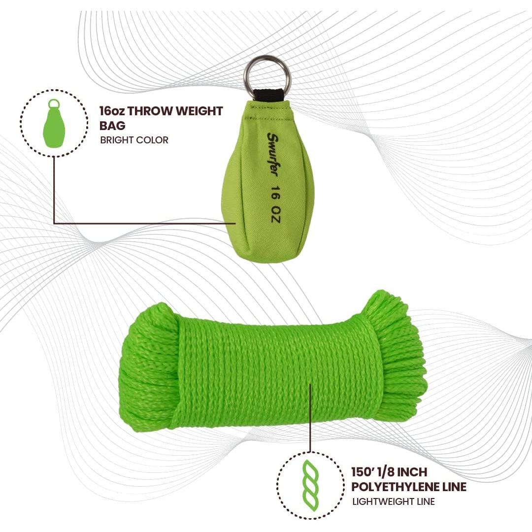 Kit de Peso de Lanzamiento Swurfer 150m para Arboristas