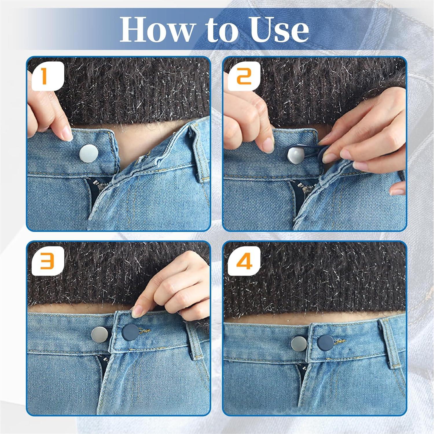 Juego de Extensores de Cintura Sin Coser VYNFLICK 37 Piezas