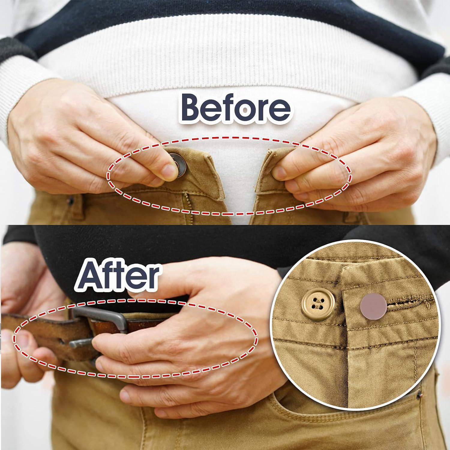 Extensor de Botón para Pantalones Cobee - 12 Piezas, 2 Tamaños