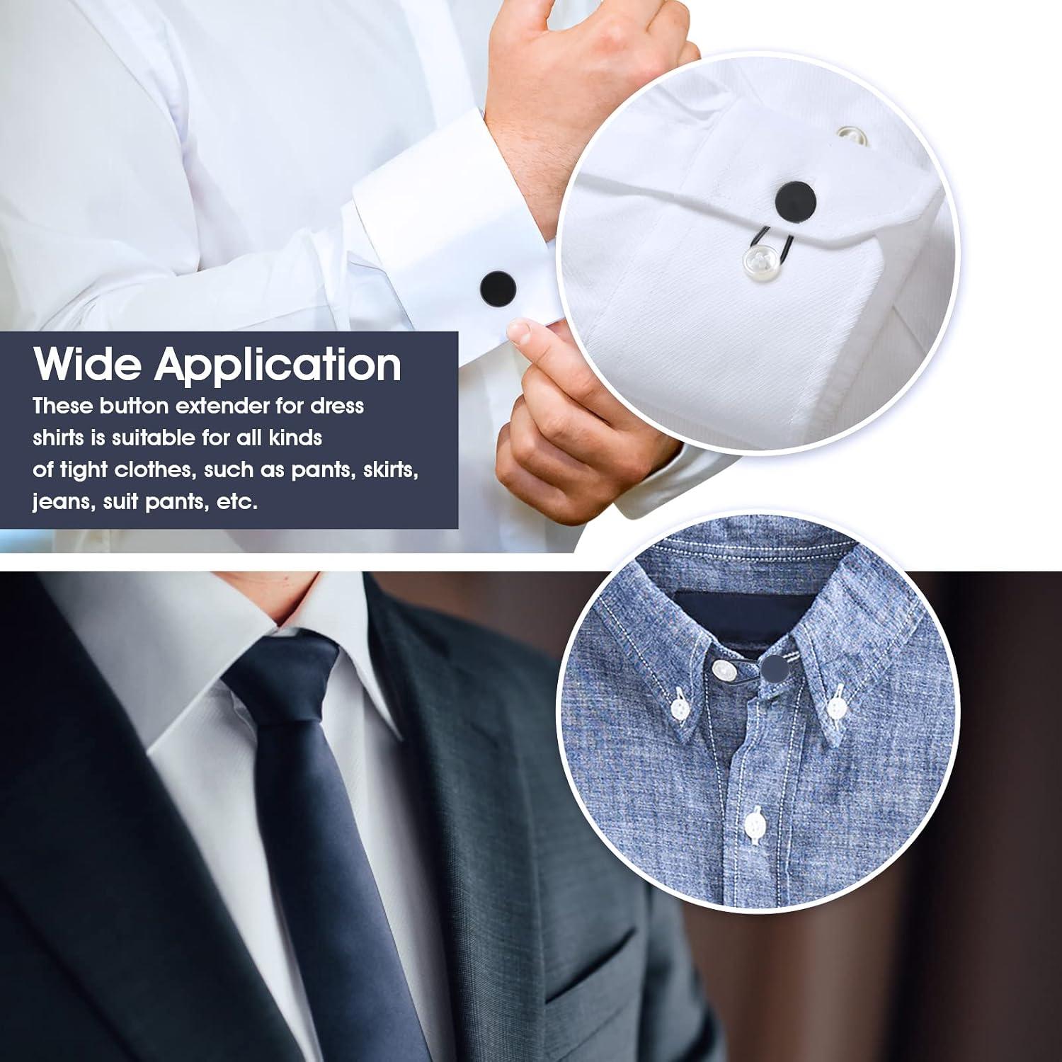 Extensor de Botón para Pantalones Cobee - 12 Piezas, 2 Tamaños