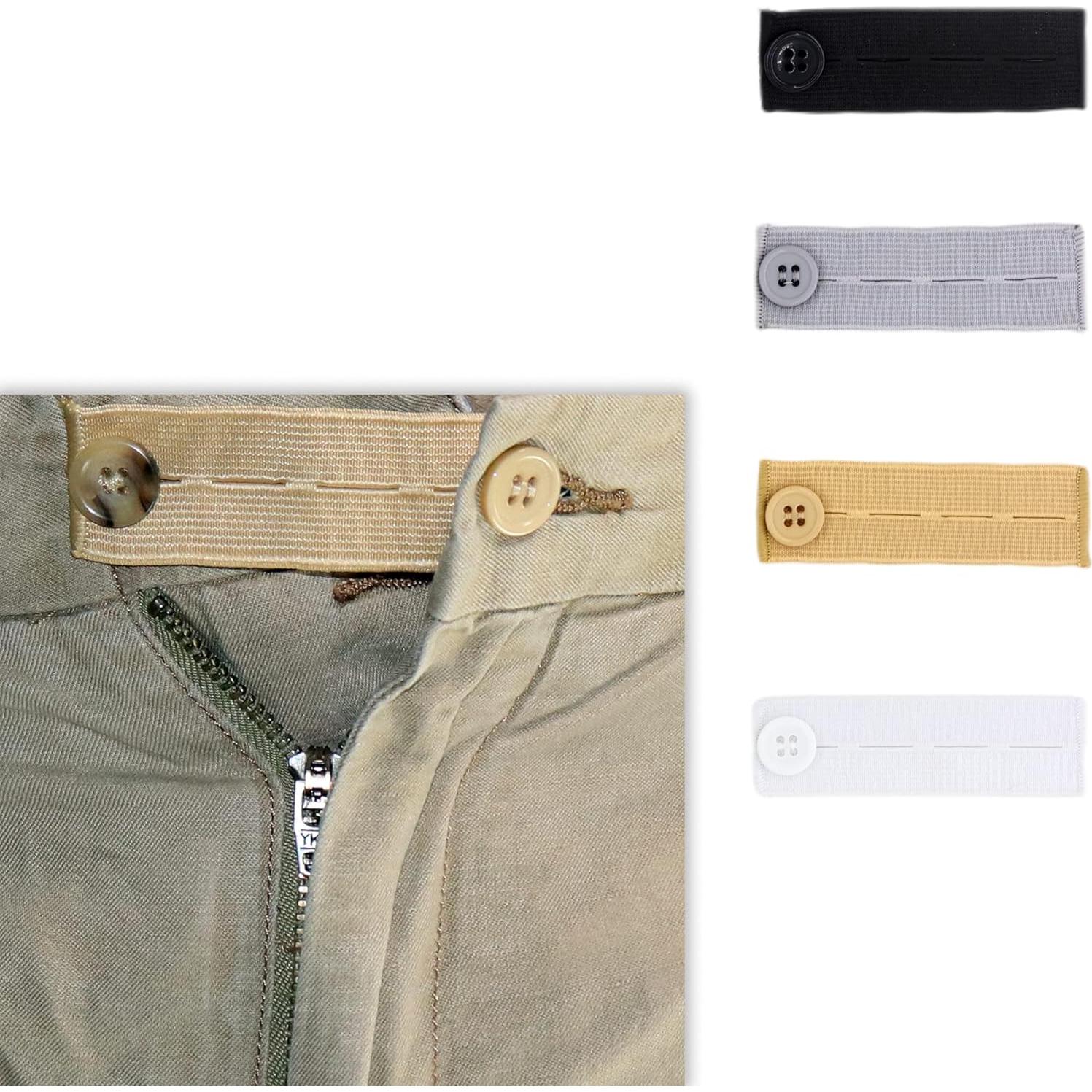 Extensores de Cintura KimYoung 8PCS para Jeans y Pantalones