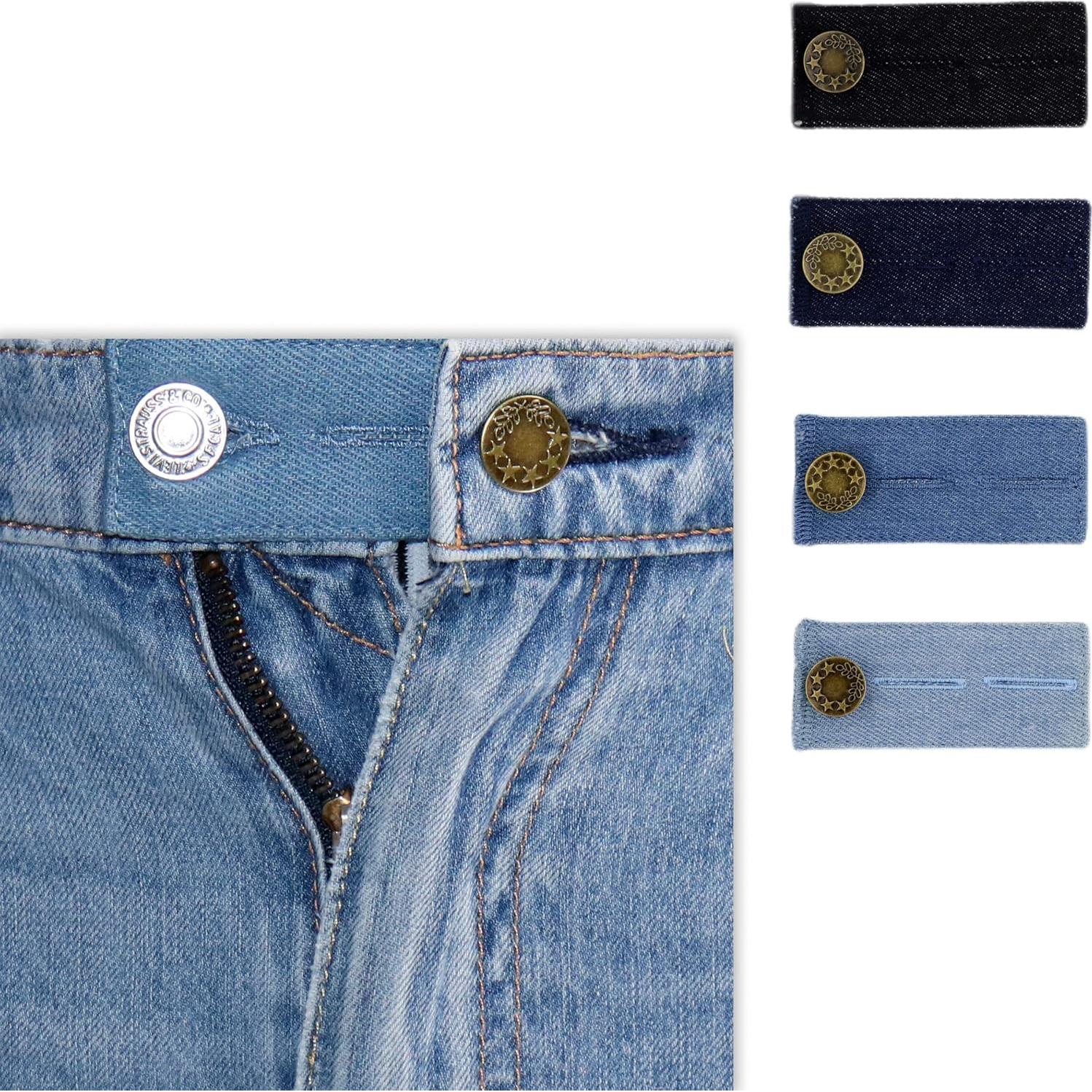 Extensores de Cintura KimYoung 8PCS para Jeans y Pantalones
