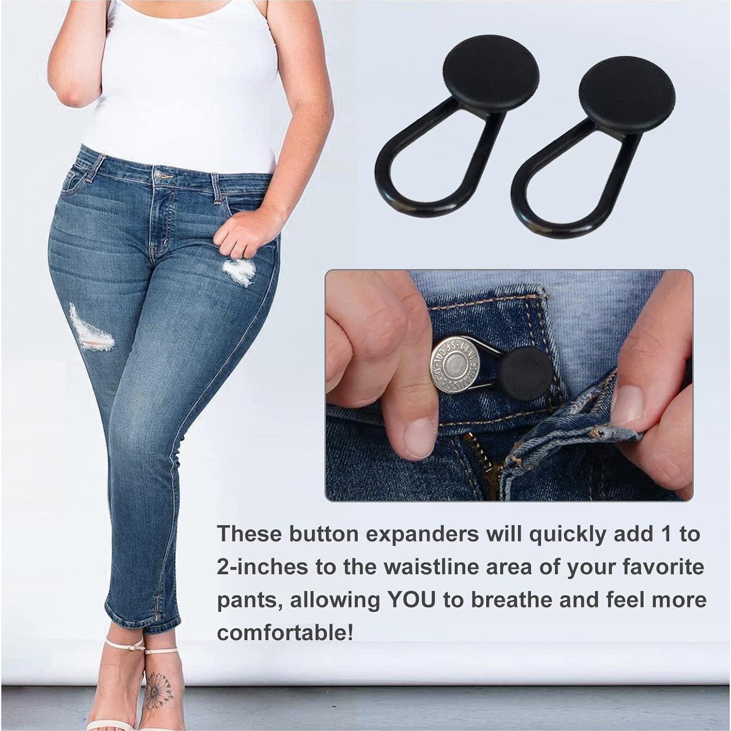 Juego de Extensores de Cintura para Pantalones MOFIT 10 Piezas