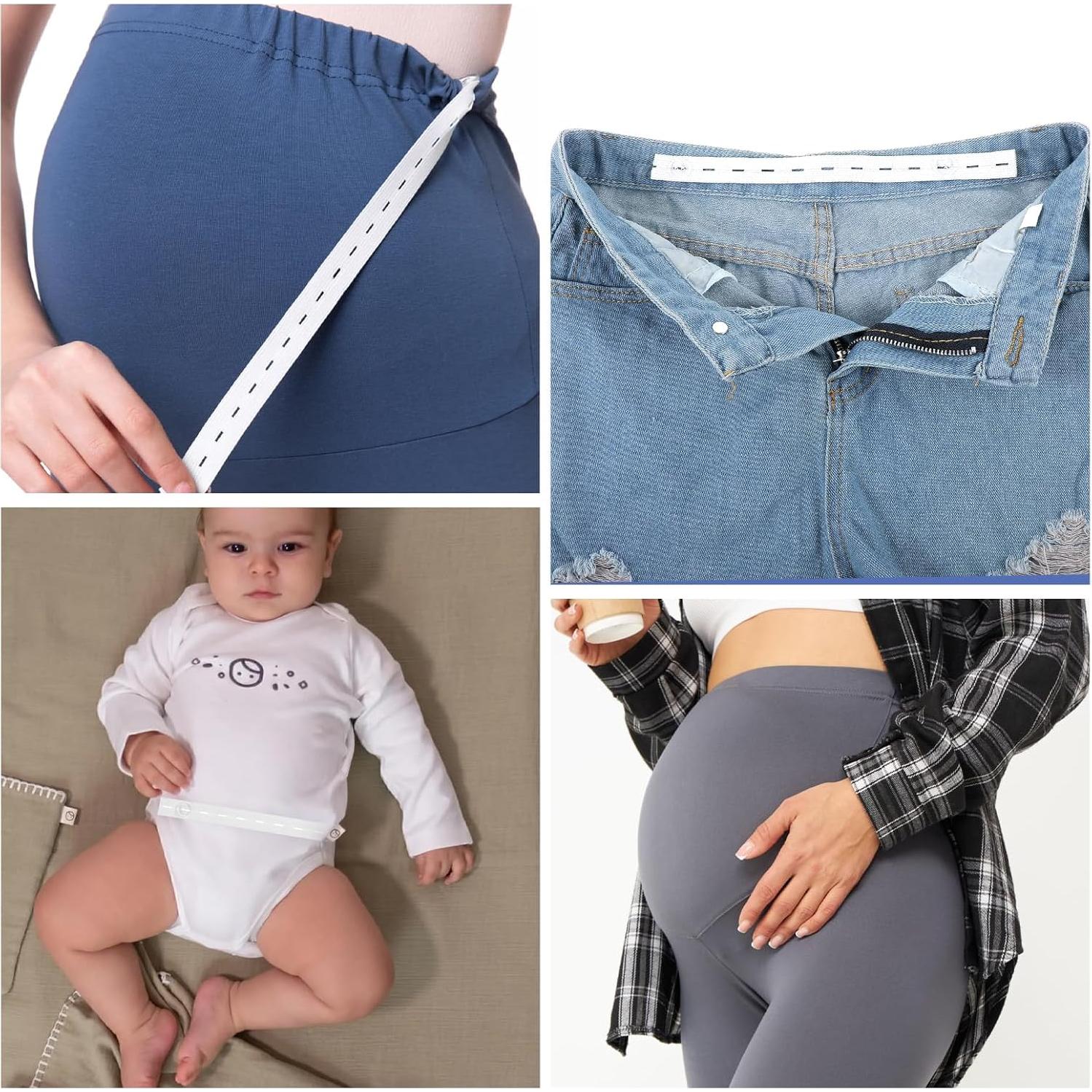 6 Ajustadores de Cintura de Botón para Pantalones - Universal