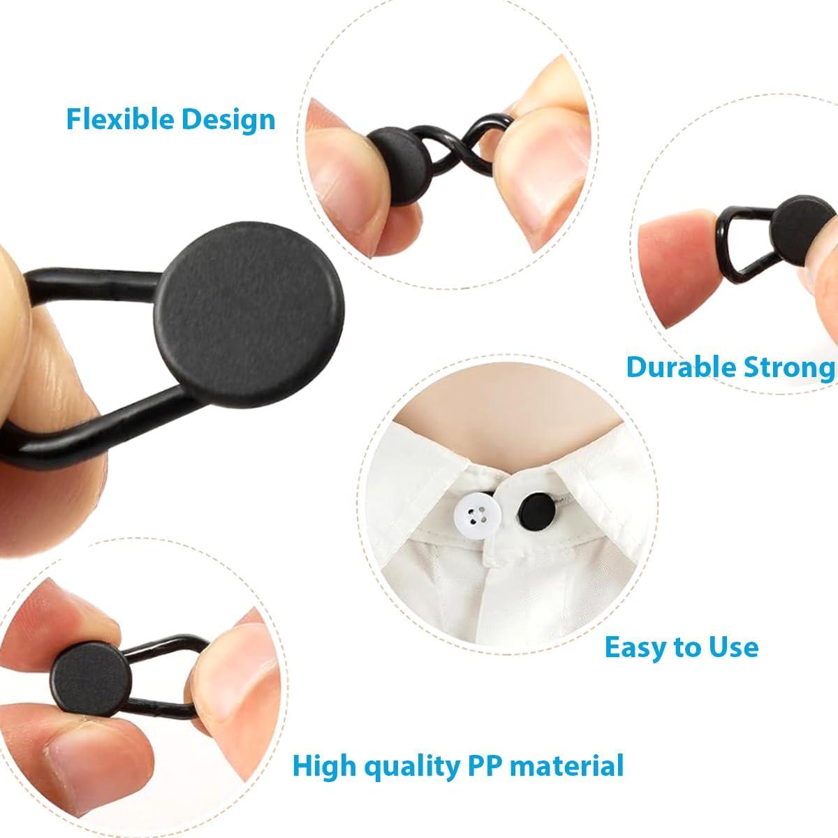 12 Extensores de Botón para Pantalones Rukinovi - Ajuste 2.54 a 3.56 cm