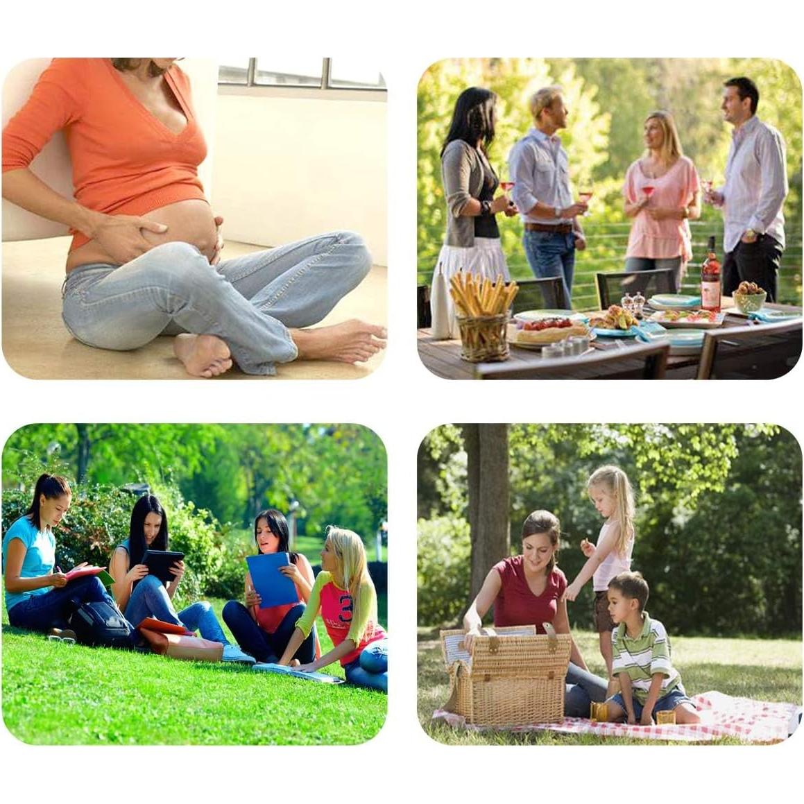 Extensores de Cintura Ajustables 8PCS Lonely High Heels Azul