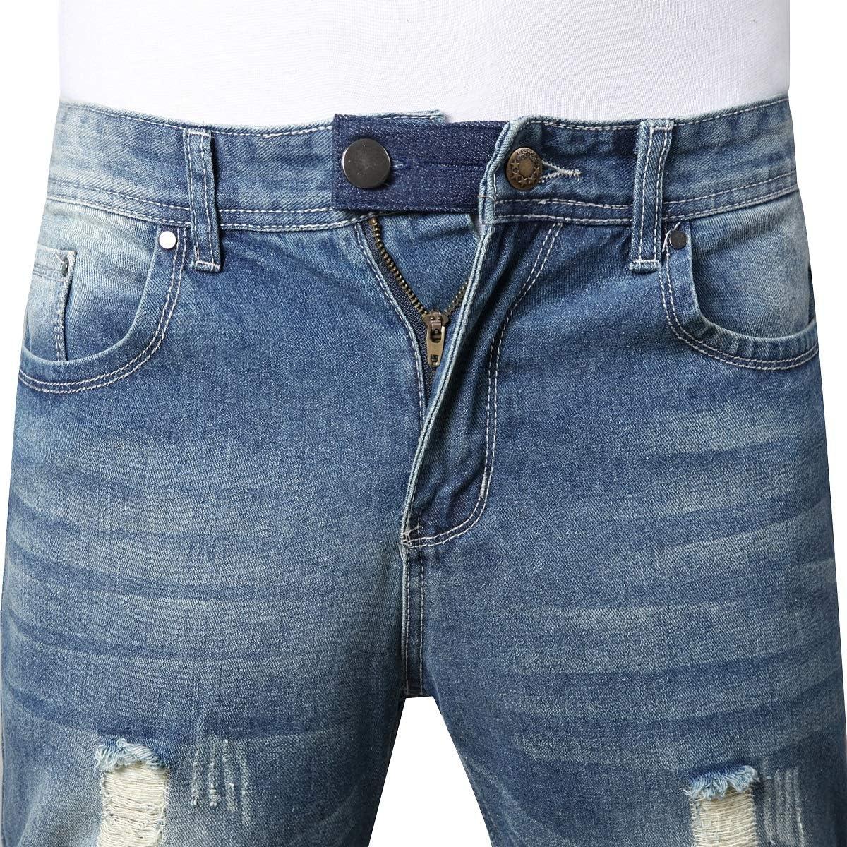 Extensores de Cintura Denim Zousen - Paquete de 6 Ajustables