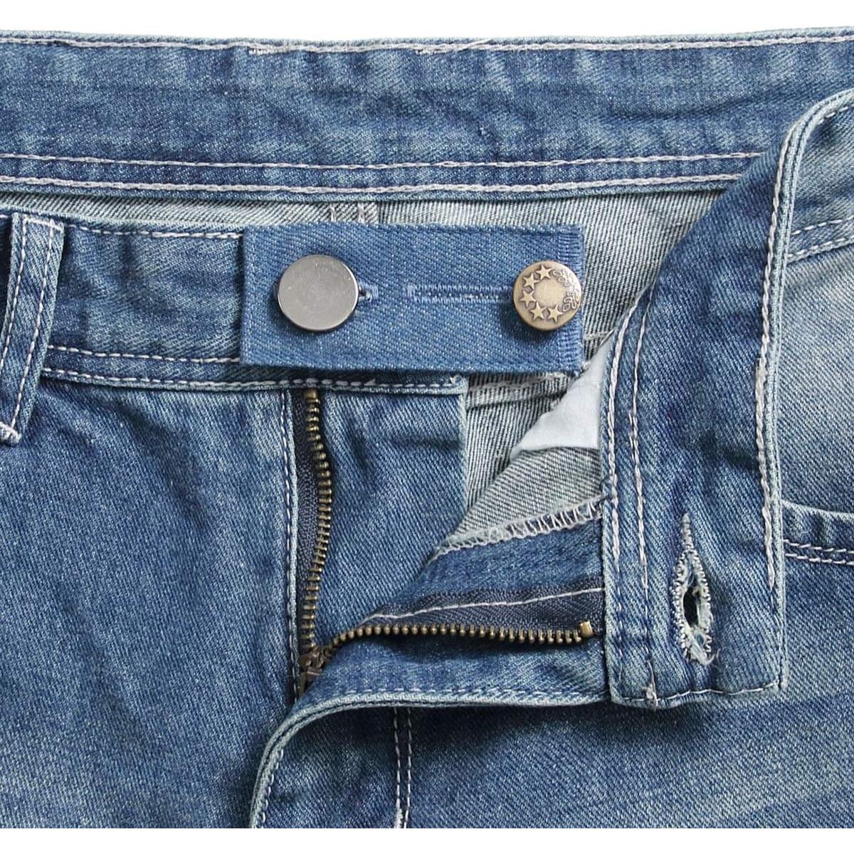 Extensores de Cintura Denim Zousen - Paquete de 6 Ajustables