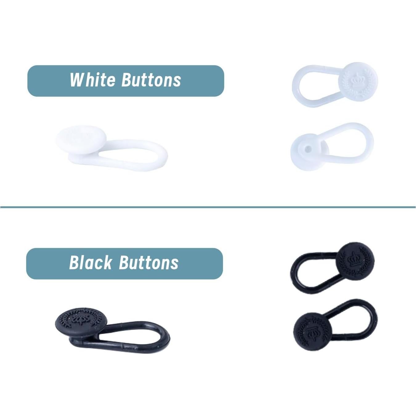 Extensores de Cuello Elástico Koceci 30 Piezas Coloridos