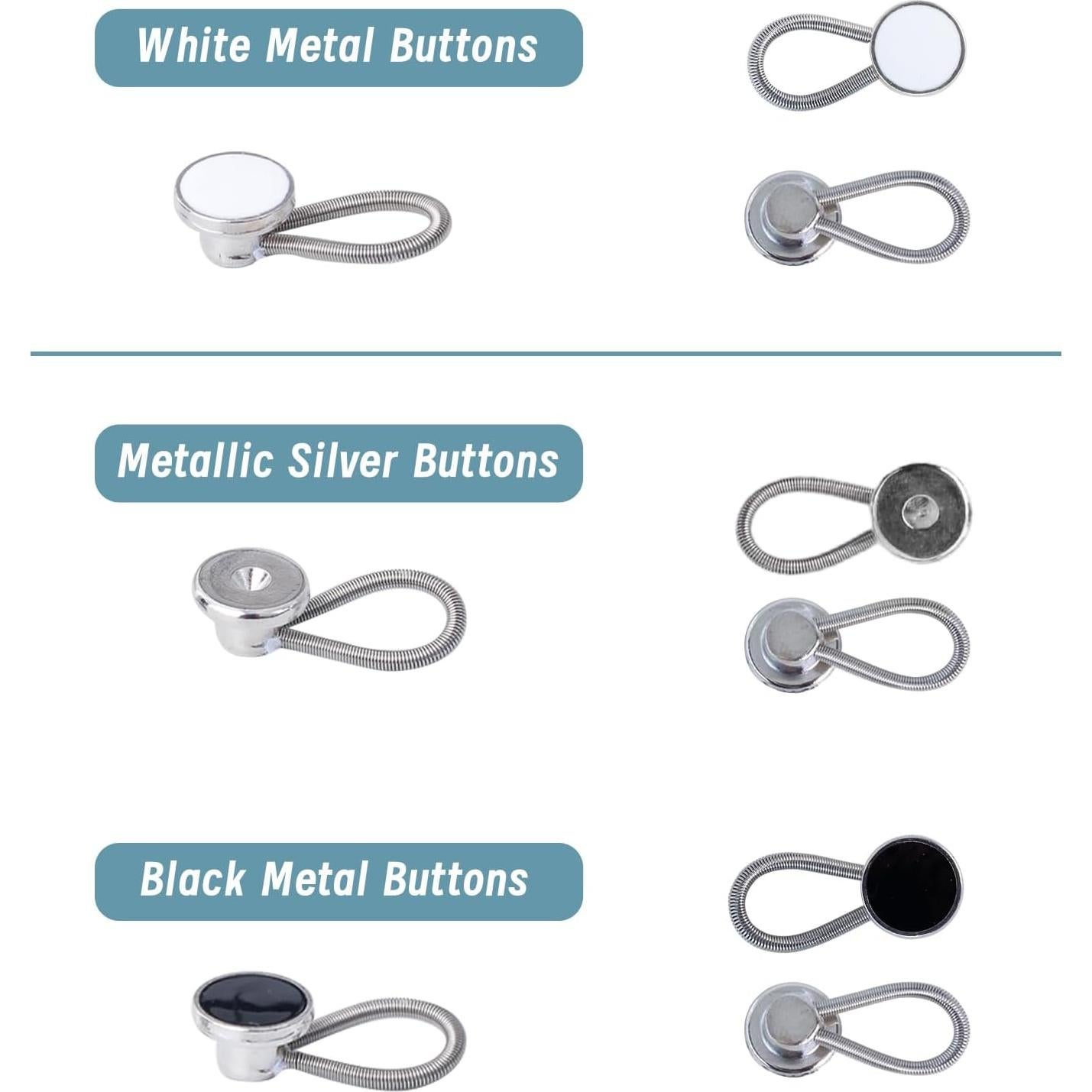 Extensores de Cuello Elástico Koceci 30 Piezas Coloridos