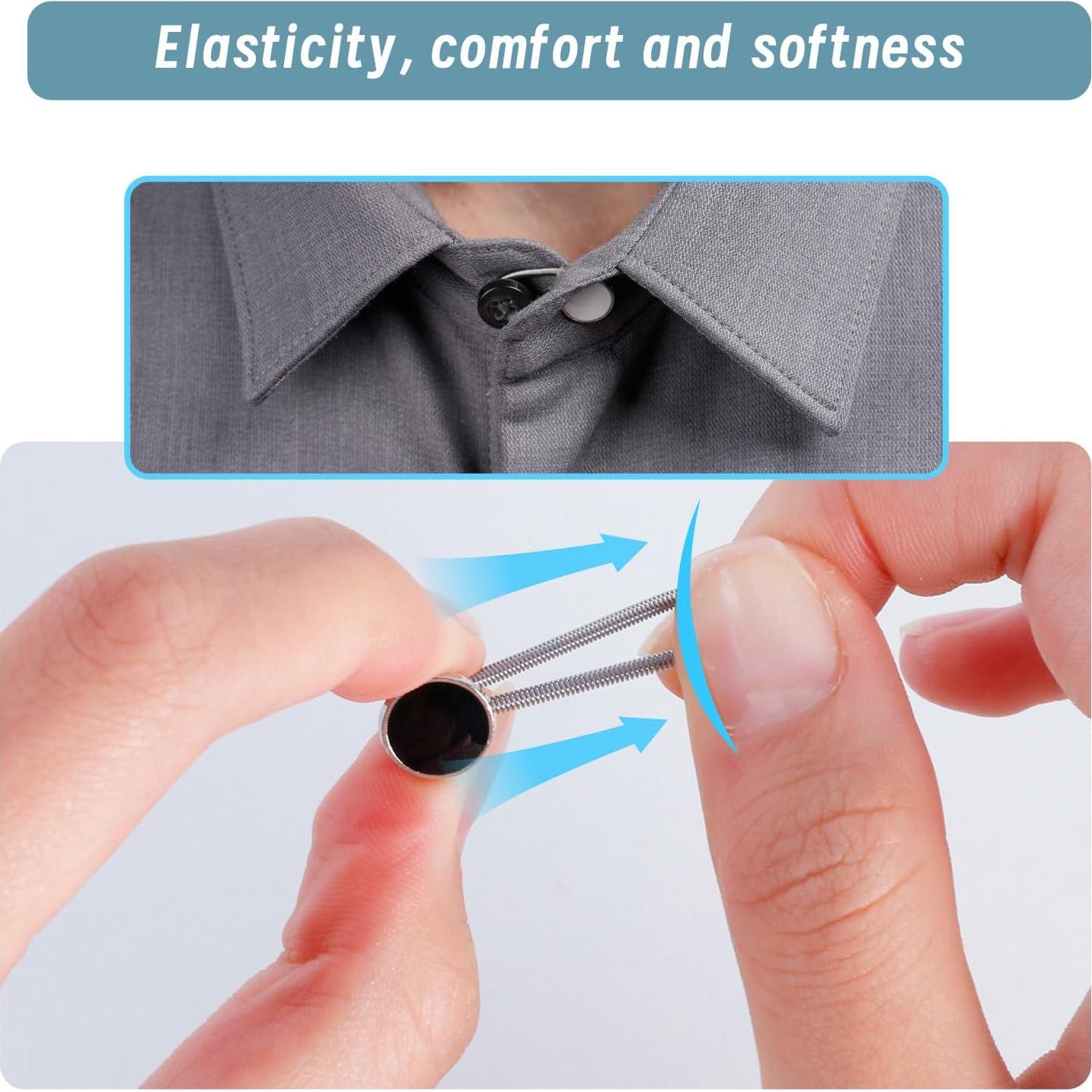 Extensores de Cuello Elástico Koceci 30 Piezas Coloridos