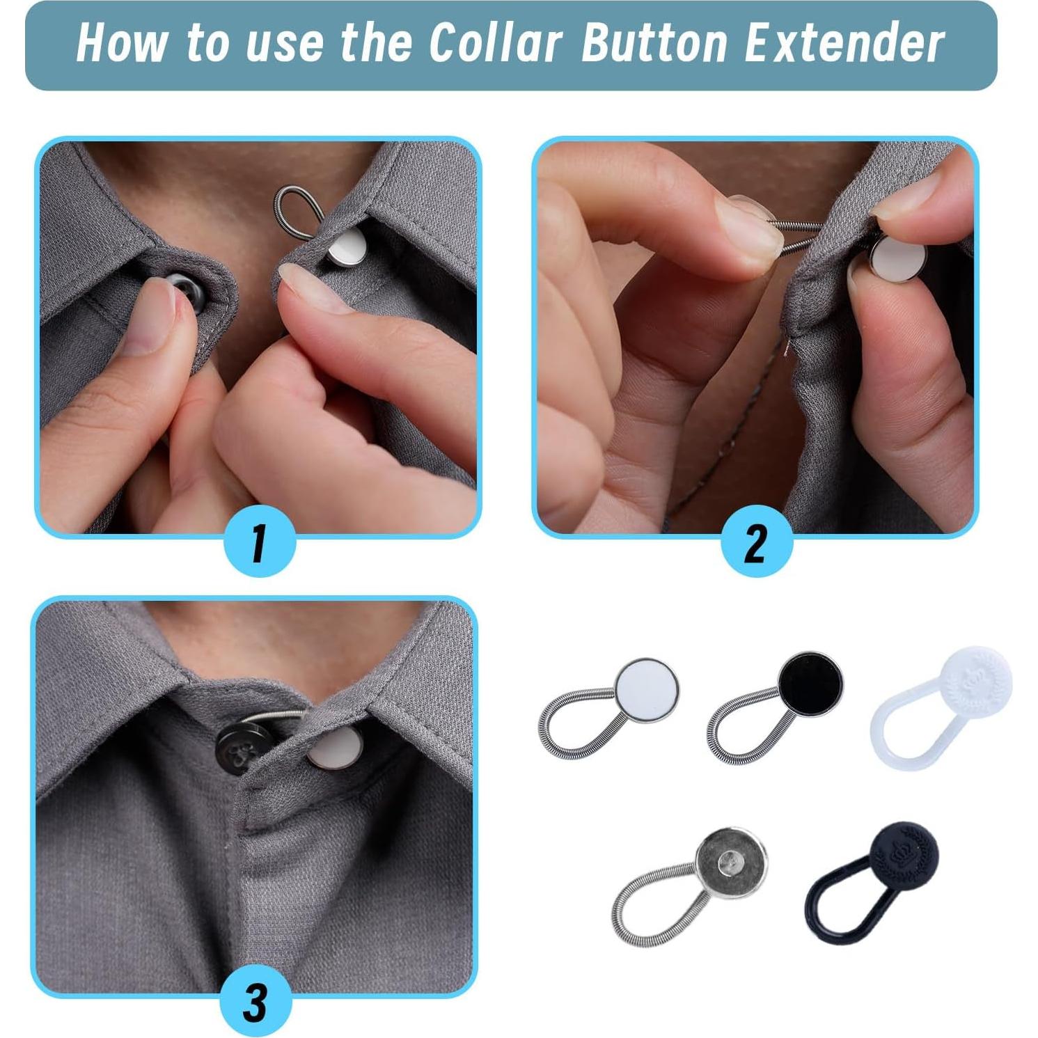 Extensores de Cuello Elástico Koceci 30 Piezas Coloridos