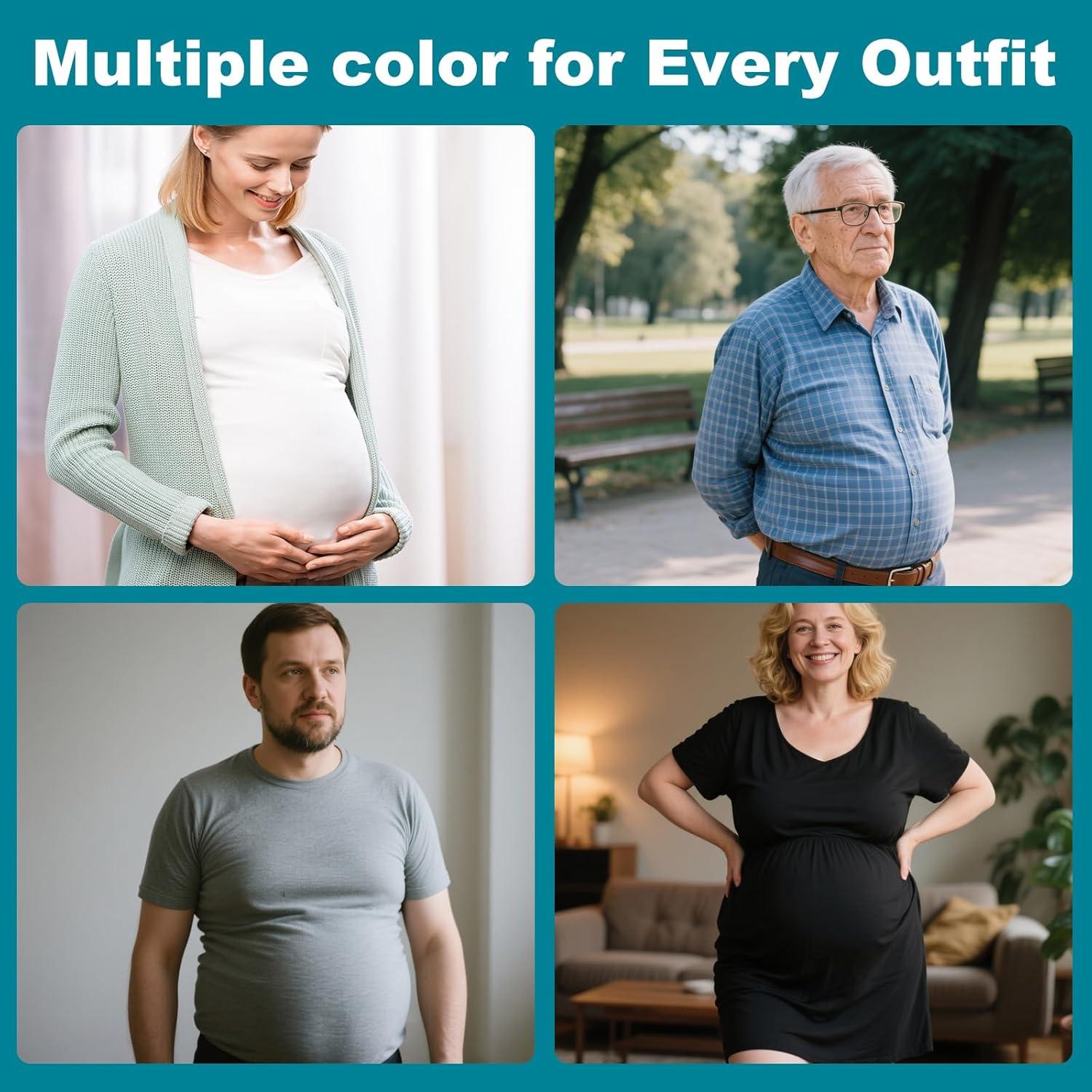 Extensores de Botones Elásticos 8PCS para Pantalones - Ajuste Universal