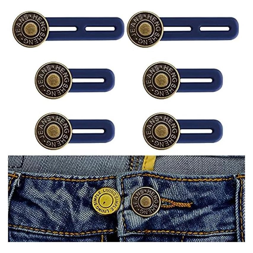 Extensores de Cintura Geettcaifu 6PCS para Pantalones