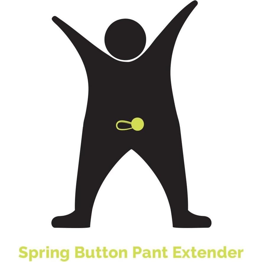 5 Extensores de Cintura de Botón Elástico More of Me to Love