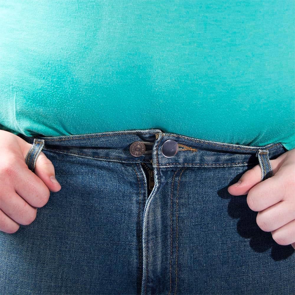 5 Extensores de Cintura de Botón Elástico More of Me to Love