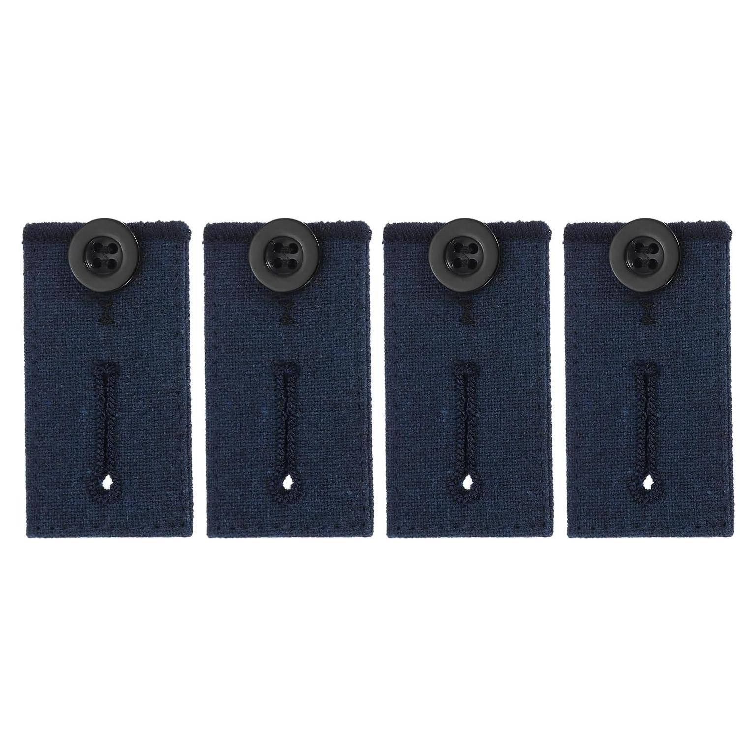 Extensores de Cintura Ajustables uxcell 4 Pcs para Pantalones