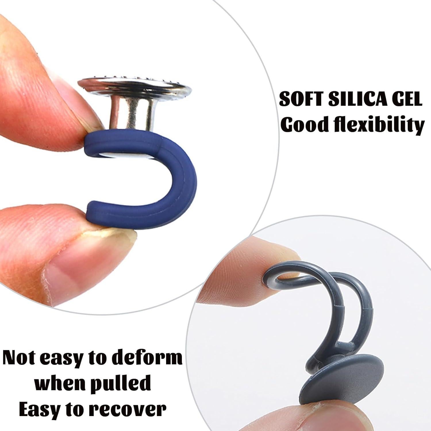 Extensores de Collar y Botón para Camisas y Pantalones Zinmilin - 12 Piezas