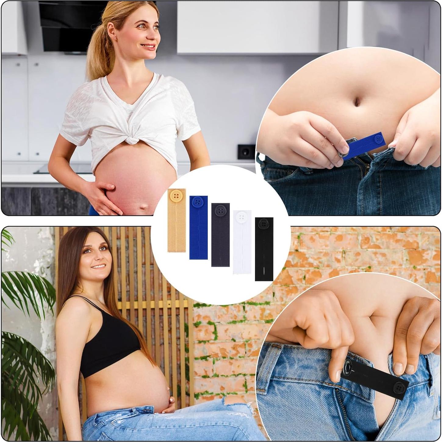 Paquete de 5 Extensores de Cintura Ajustables Xinjoduz