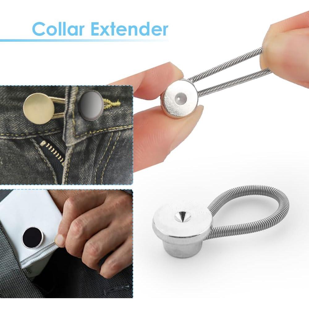 20 Extensores de Cuello para Camisas Hombre TWZKXC - 4 Estilos