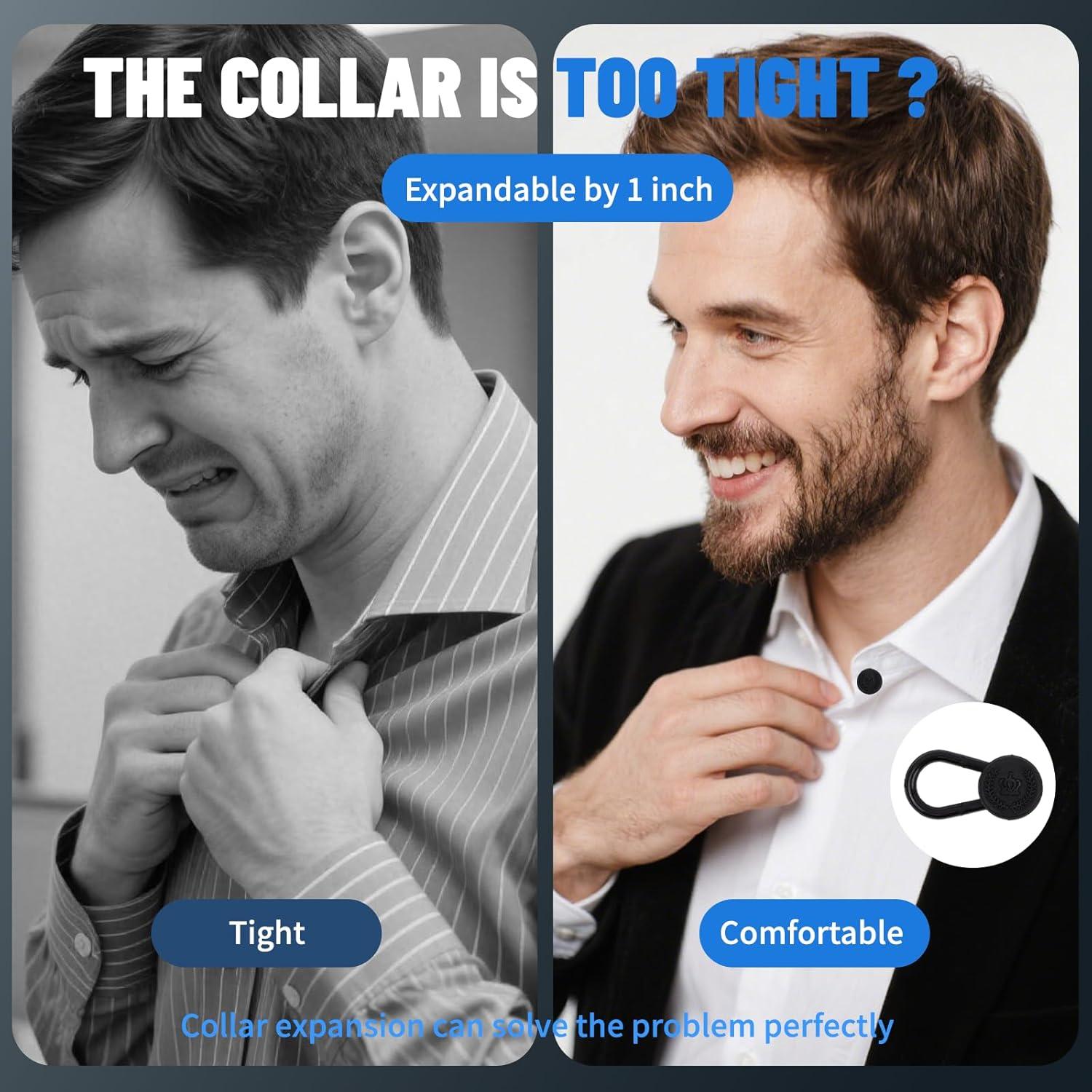 Extensores de Cuello de Camisa Quuztao 36 Pcs 9 Estilos