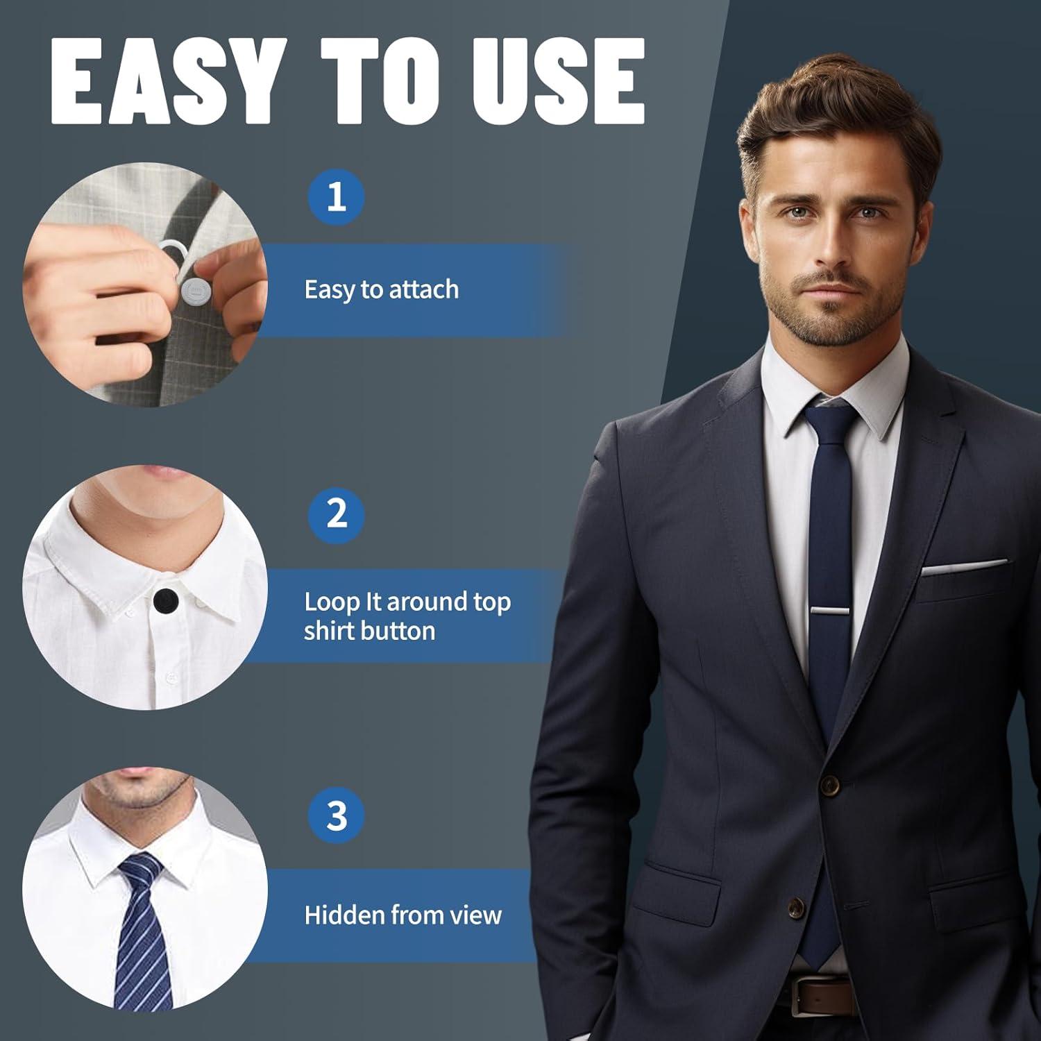 Extensores de Cuello de Camisa Quuztao 36 Pcs 9 Estilos